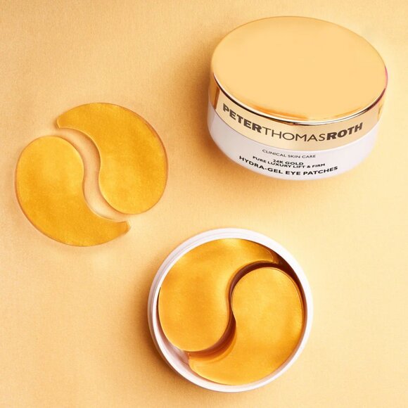 NIB ✅ Peter Thomas Roth  24K Gold Pure Luxury Lift & Firm Hydra-Gel Eye Patches - Picture 4 of 11